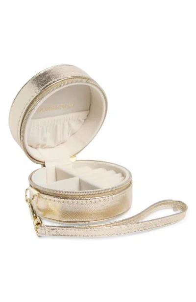 Nordstrom Mini Round Jewelry Box In Multi