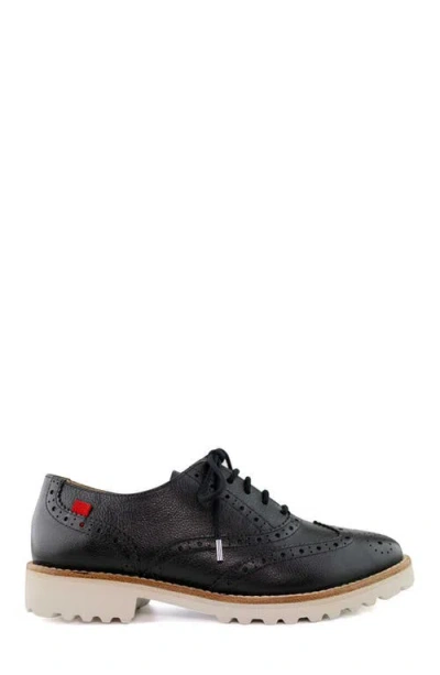 Marc Joseph New York Central Park West Leather Wingtip Oxford In Black