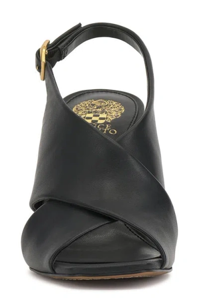 Vince Camuto Ameira Slingback Wedge Sandal In Black