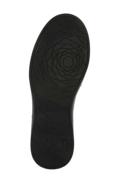 Spring Step Leather Combat Boot In Black