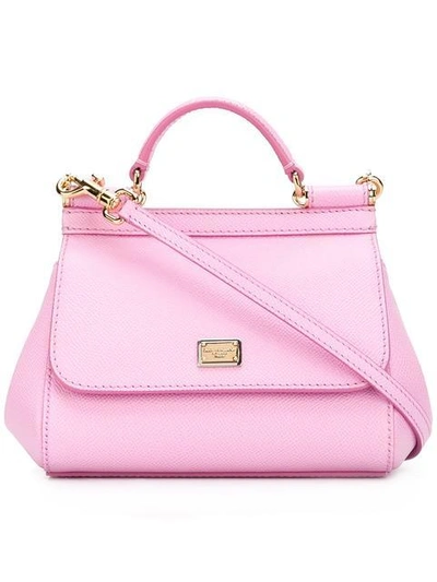 Shop Gucci Small Sicily Shoulder Bag In Pink