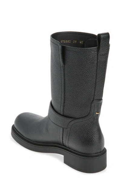 Fendi Biker Boot In Black