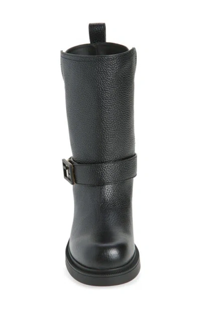 Fendi Biker Boot In Black