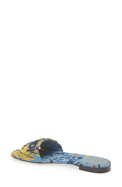 Fendi Signature Slide Sandal In Multi