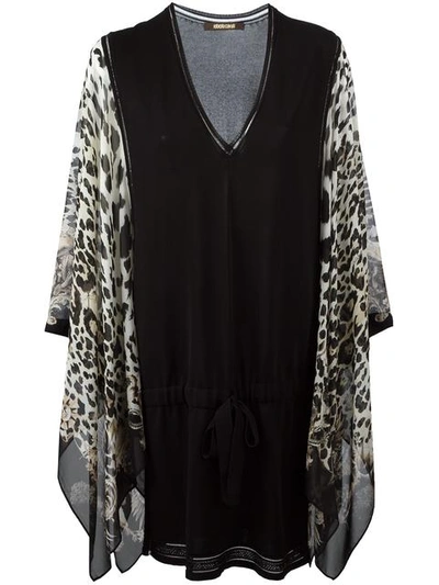 Roberto Cavalli Leopard Print Shift Dress | ModeSens