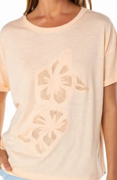 Roxy Sunset Sessions Graphic T-shirt In Neutral