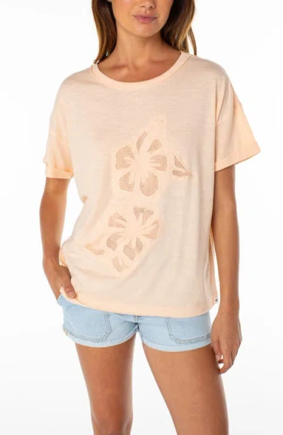 Roxy Sunset Sessions Graphic T-shirt In Neutral