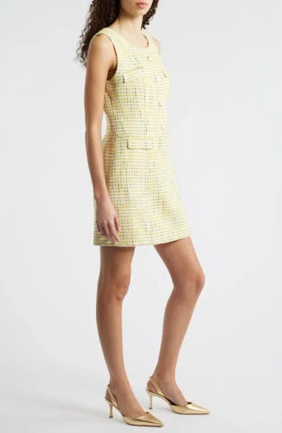 Lilly Pulitzer ® Bindy Limoncello Bouclé Shift Minidress In Yellow
