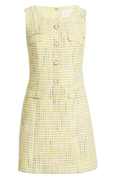 Lilly Pulitzer ® Bindy Limoncello Bouclé Shift Minidress In Yellow