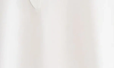 Kasper Ruffle Neck Top In White