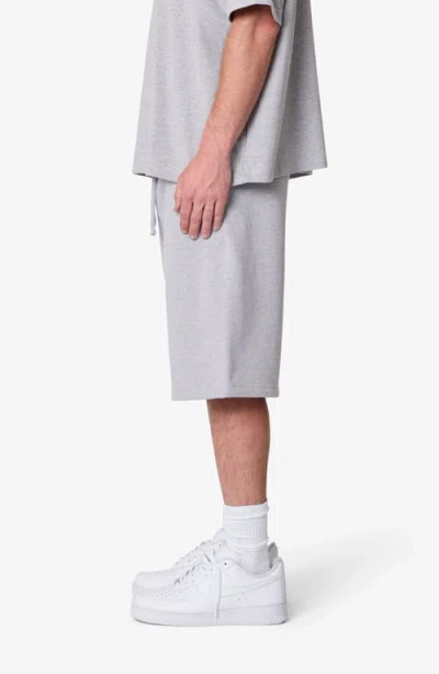 Mnml Heavy Basic Cotton Sweatshorts In Gray