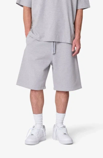 Mnml Heavy Basic Cotton Sweatshorts In Gray