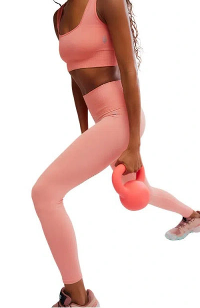 Fp Movement By Free People Fp Movement Good Karma Leggings In Pink