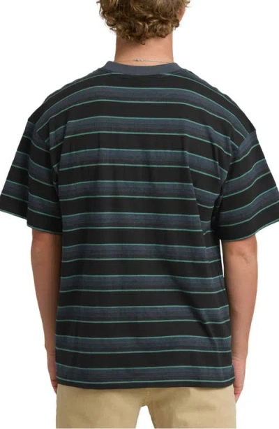 Billabong Baxter Oversize Stripe Pocket T-shirt In Multi