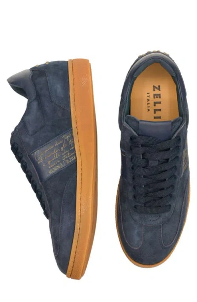 Zelli Italia Shizzo Low Top Sneaker In Blue