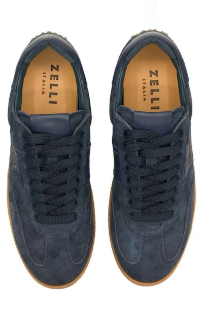Zelli Italia Shizzo Low Top Sneaker In Blue