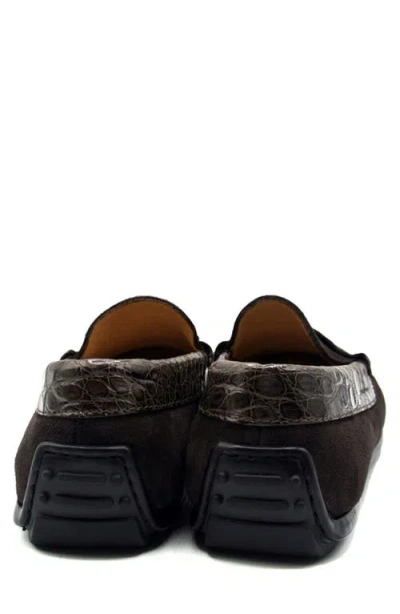 Zelli Italia Monza Driving Loafer In Brown