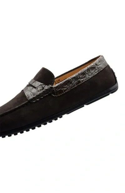Zelli Italia Monza Driving Loafer In Brown