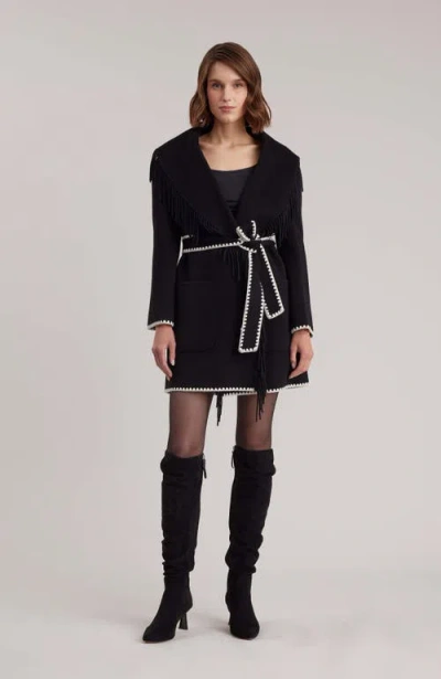 Anne Fontaine Ines Jackets In Black