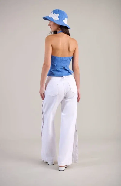 Anne Fontaine Iona Vest In Blue