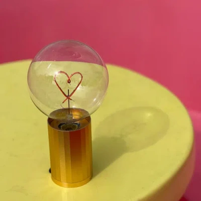 Mitb Heart Portable Table Lamp In Multi