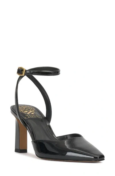Vince Camuto Galees Ankle Strap Pump In Black