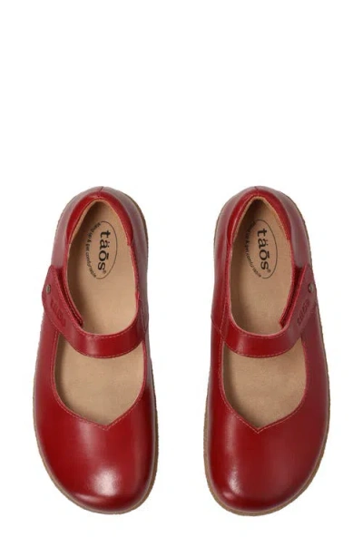 Taos Ultimate Mary Jane In Red