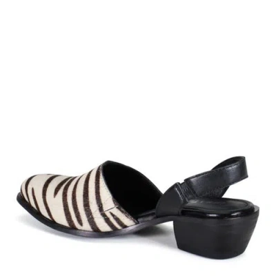 Diba True Pri Ority Leather Sling Back Western Shoe In Multi