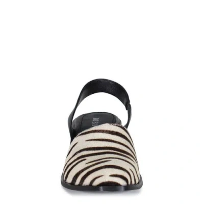 Diba True Pri Ority Leather Sling Back Western Shoe In Multi