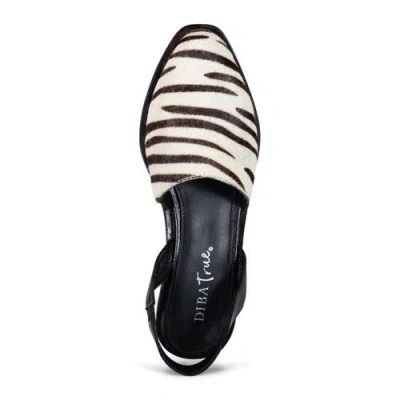 Diba True Pri Ority Leather Sling Back Western Shoe In Multi