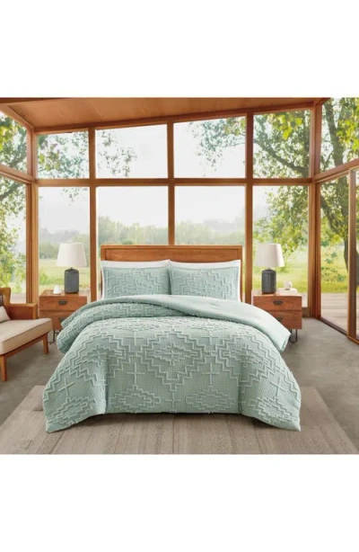 Pendleton Kiva Steps Comforter & Pillow Sham Set In Green