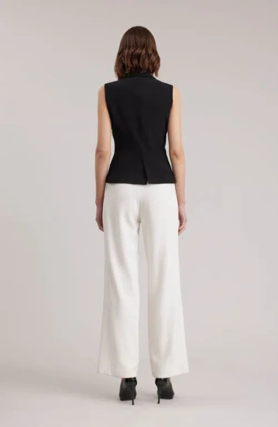 Anne Fontaine Varly Vest In Black