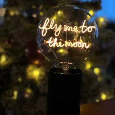 Mitb Fly Me To The Moon Portable Table Lamp In Black