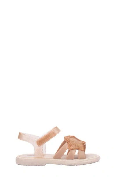 Mini Melissa Hip Sky Sandal In Neutral