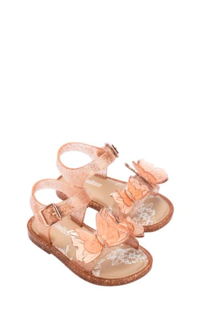 Mini Melissa Fly Iii Sandal In Neutral