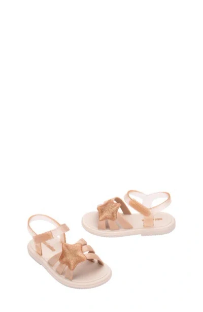 Mini Melissa Hip Sky Sandal In Neutral