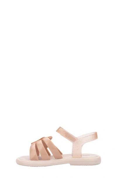 Mini Melissa Hip Sky Sandal In Neutral