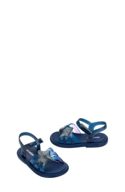 Mini Melissa Hip Sky Sandal In Blue
