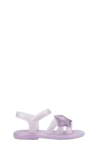 Mini Melissa Hip Sky Sandal In Purple