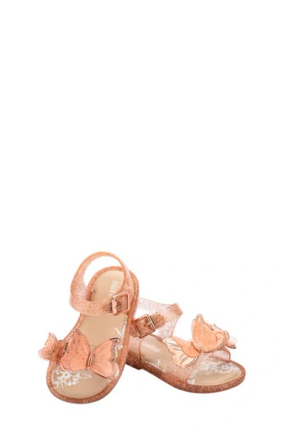 Mini Melissa Fly Iii Sandal In Neutral