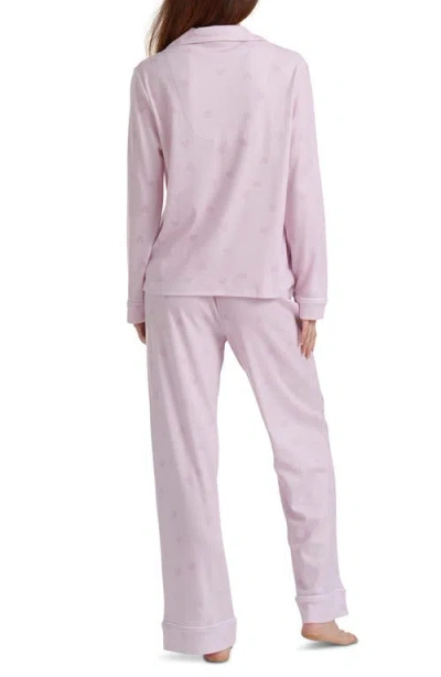 Splendid Knit Pajamas In Purple