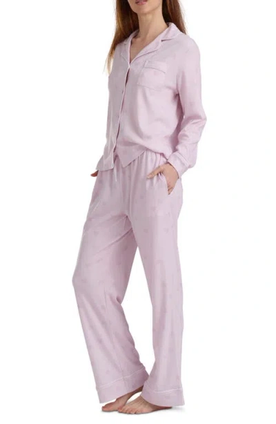 Splendid Knit Pajamas In Purple