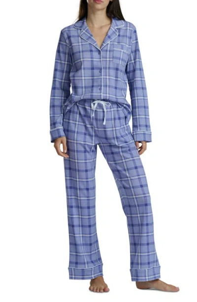 Splendid Knit Pajamas In Blue