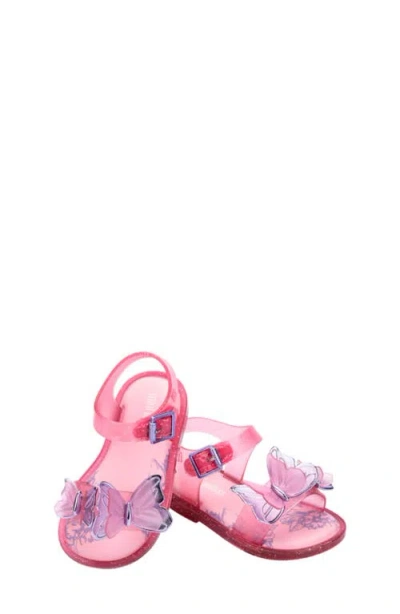 Mini Melissa Fly Iii Sandal In Pink