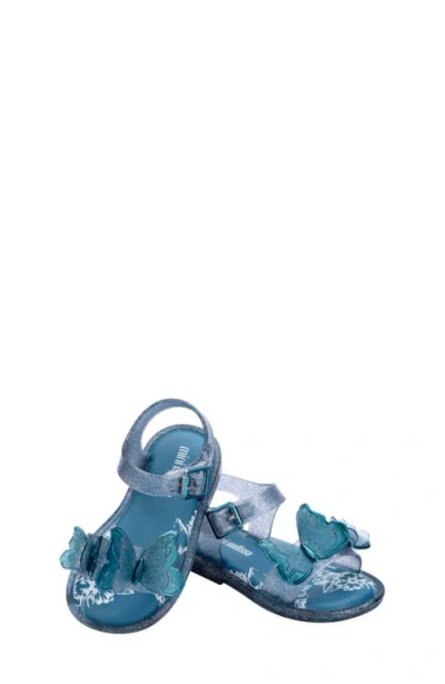 Mini Melissa Fly Iii Sandal In Blue