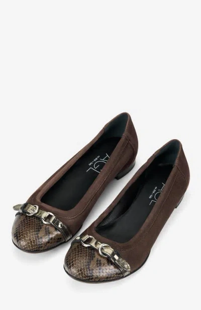 Agl Attilio Giusti Leombruni Agl Monika Cap Toe Ballet Flat