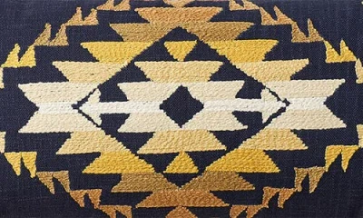Pendleton Mission Trail Hug Pillow In Gold