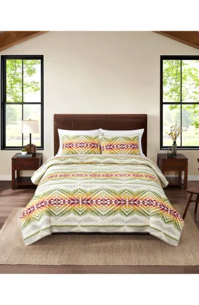 Pendleton Cascadia Coverlet & Shams Set In Gray