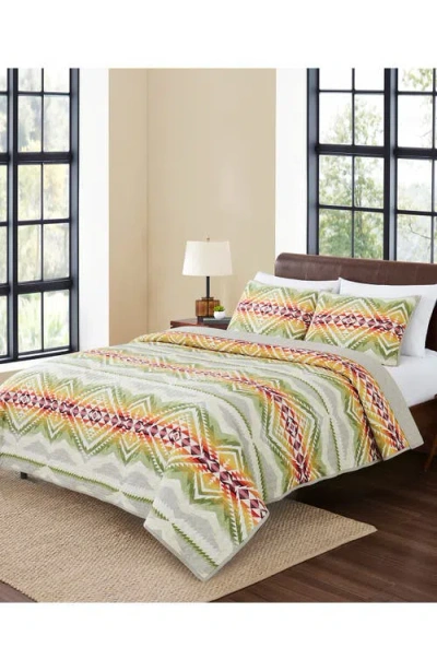 Pendleton Cascadia Coverlet & Shams Set In Gray