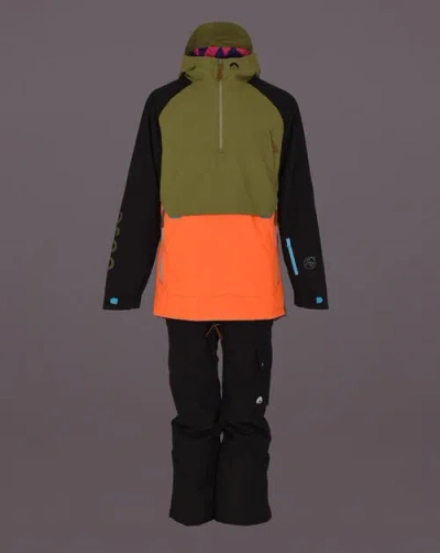 Oosc Snow Park Overhead Jacket In Black